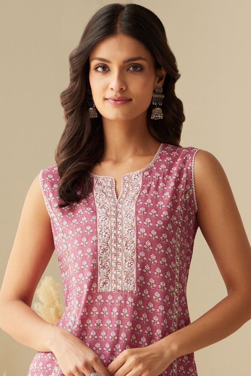 Rosheen Mahi Sanganeri Kurta - Image 2