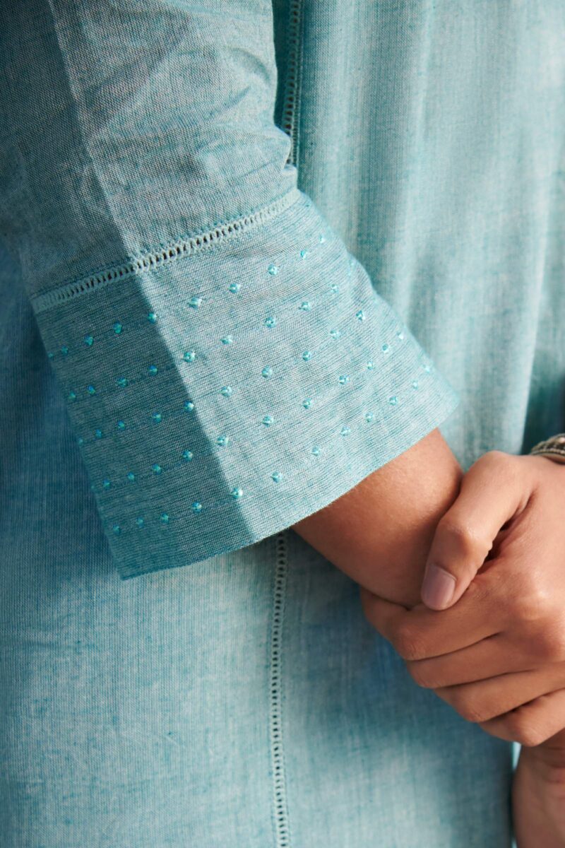 Nasrine Feriha Handloom Kurta - Image 4