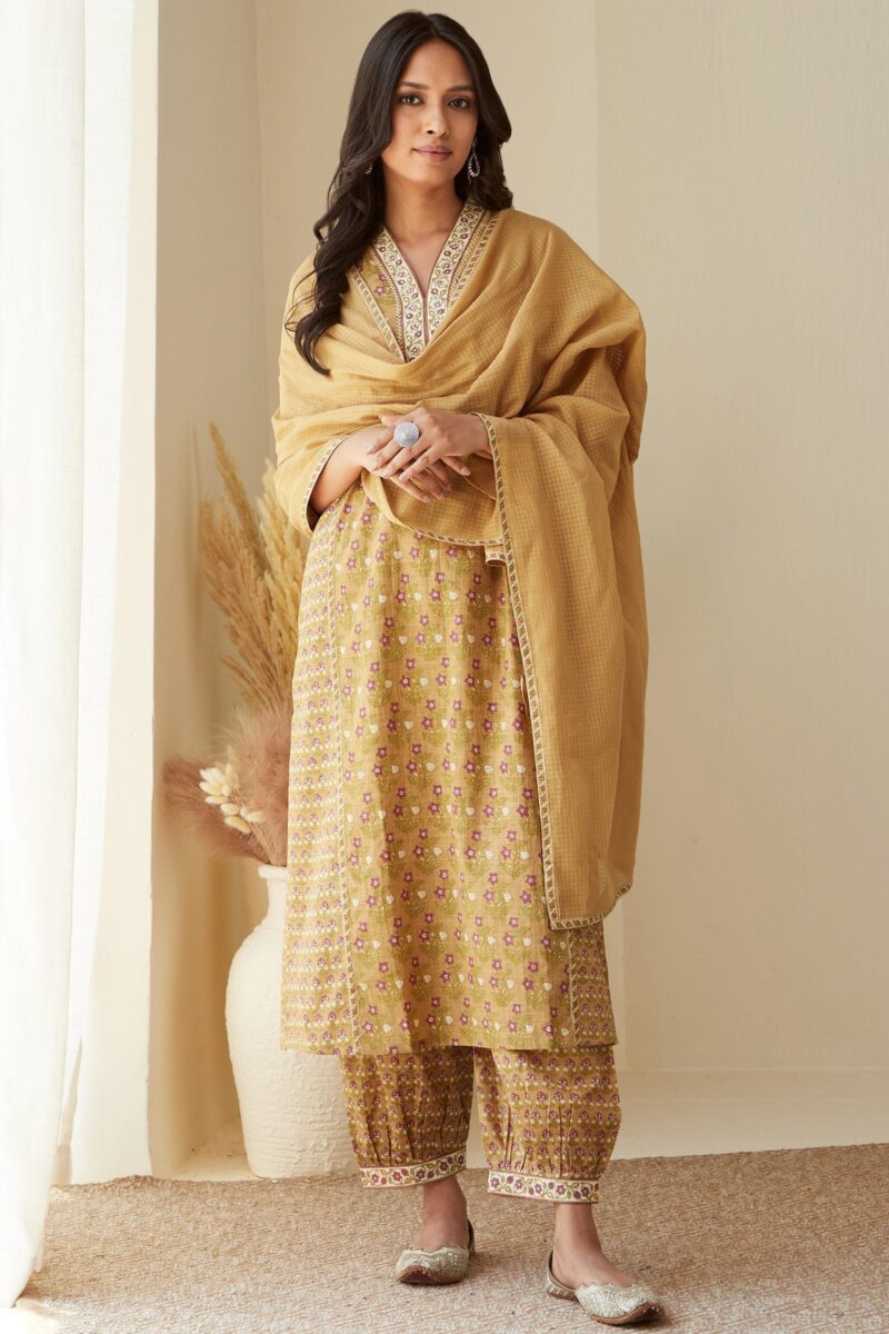 Rosheen Aliyah Sanganeri Kurta - Image 5